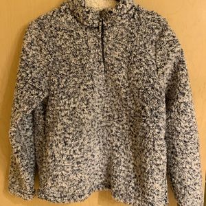 Cozy half zip pullover